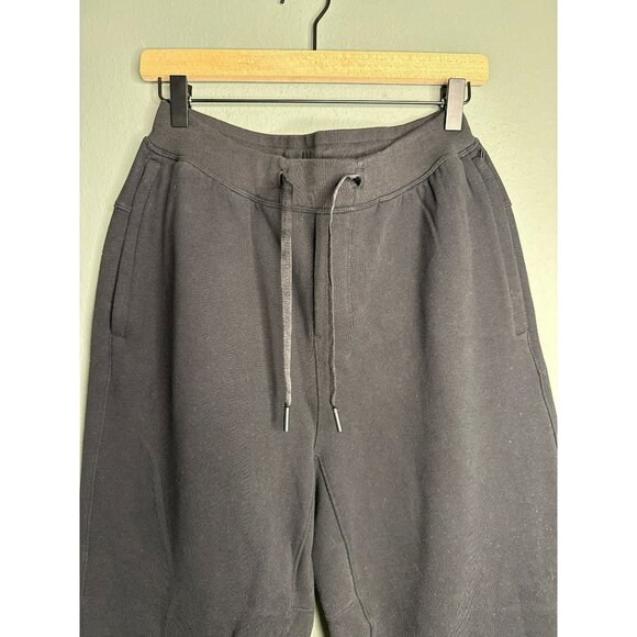 Lululemon Joggers Men's Small Black Steady State Sweat Pants Casual Gym LM5AVSS - Picture 3 of 8